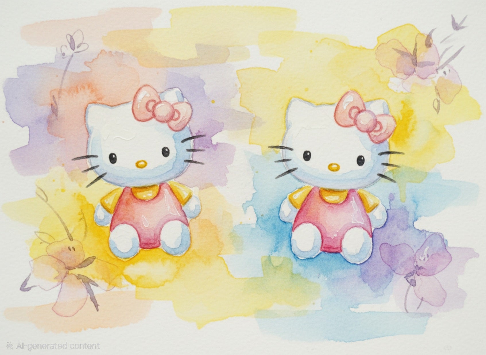 Hello Kitty Post Earrings