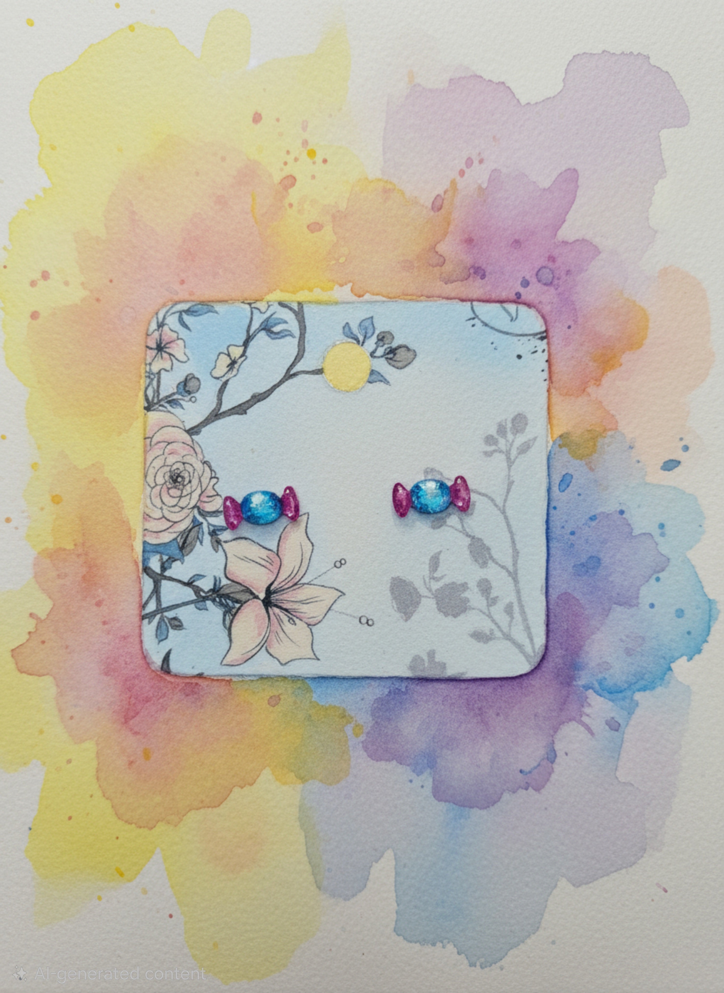 Candy Post Earrings