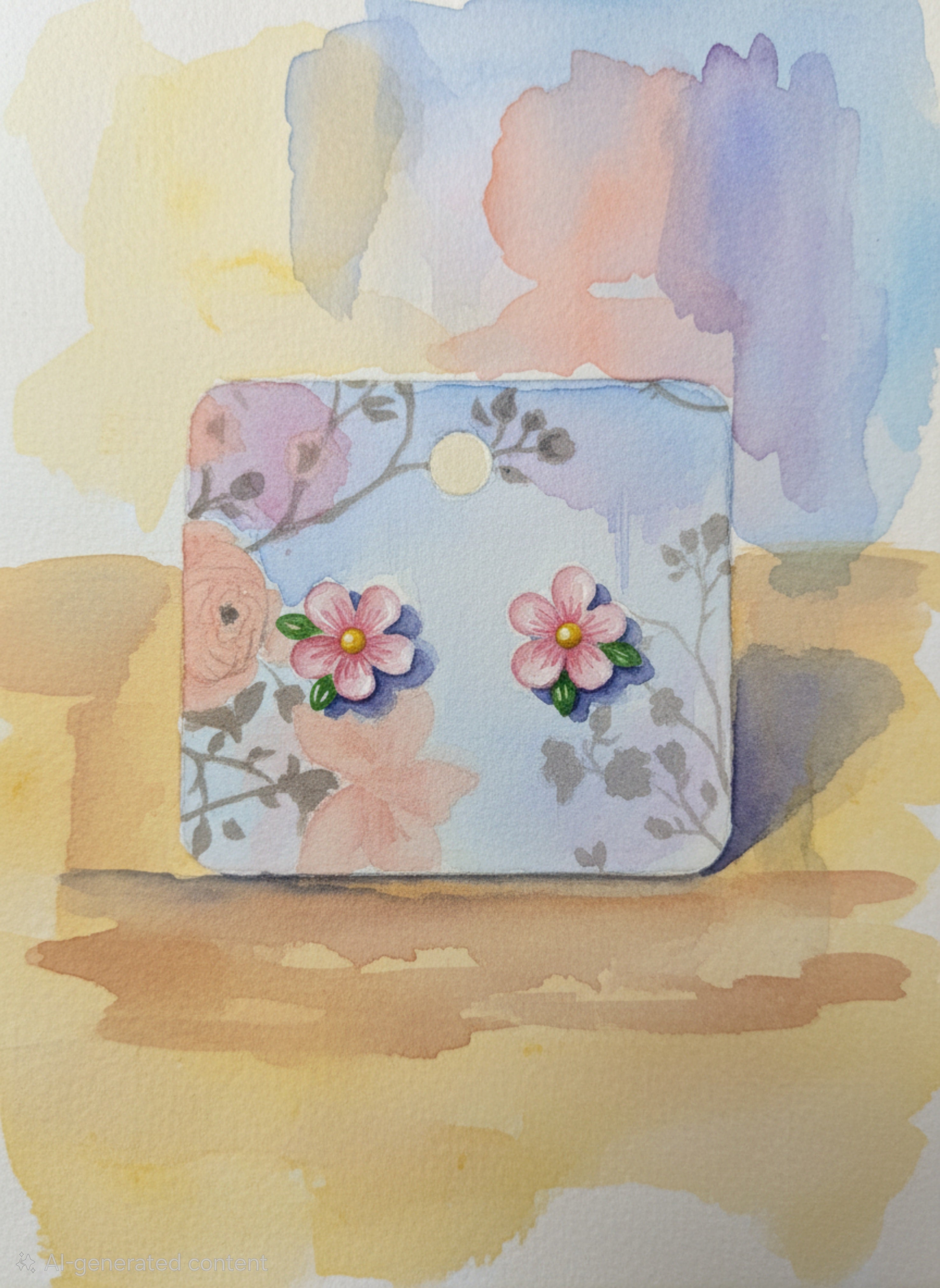 Flower Post Earrings