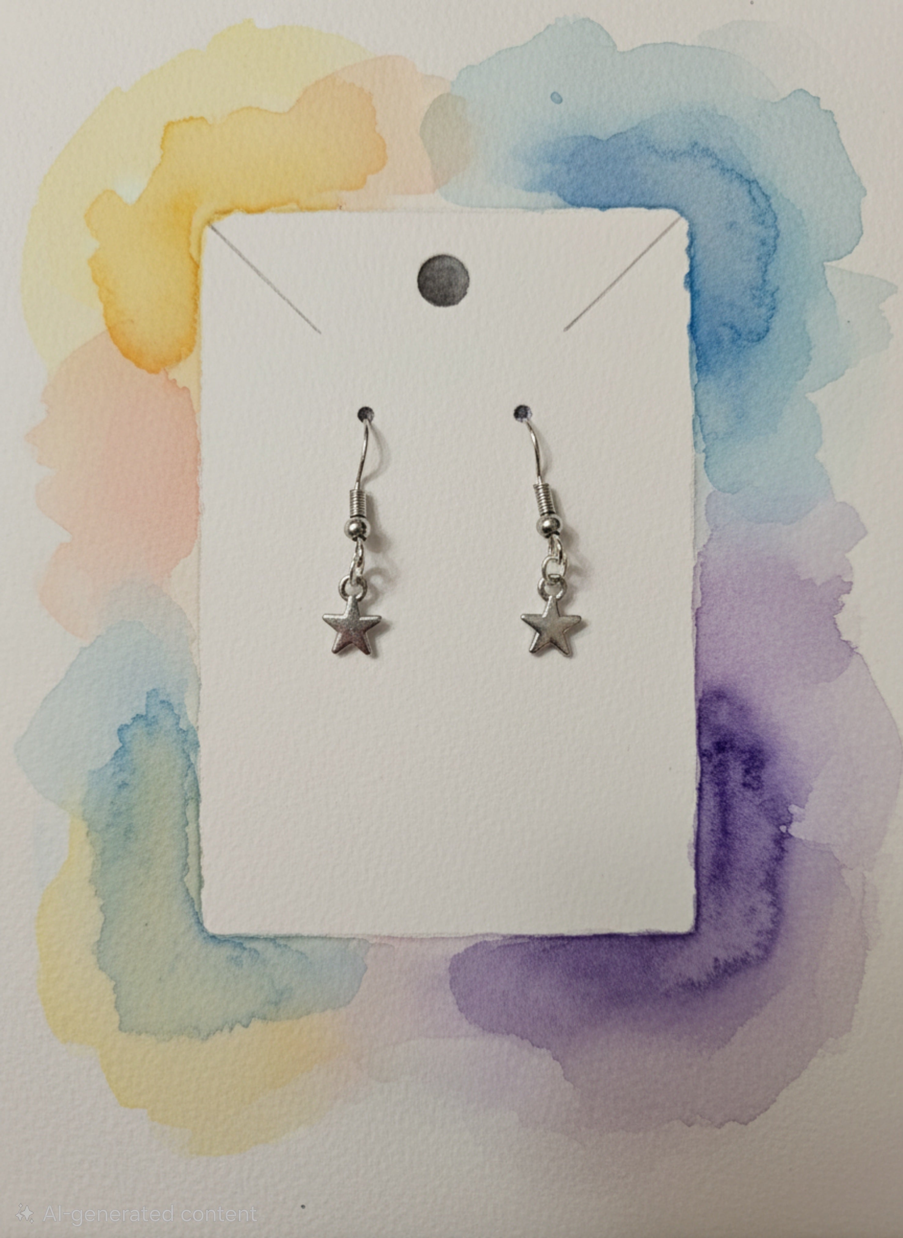 Star Drop Earrings