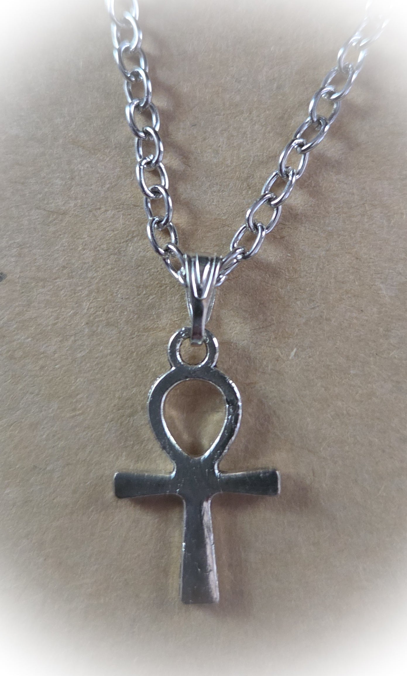 Silver Cross Necklace 1