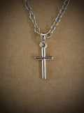 Silver Cross Necklace 3