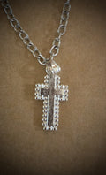 Silver Cross Necklace 5